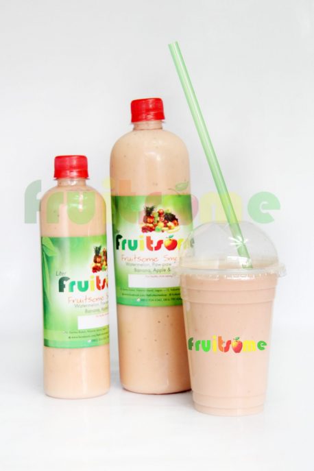 FRUITSOME SMOOTHIE (CUP OR BOTTLE) 50CL N1,300, 1 LITRE N2,400.00