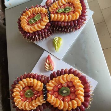 Fruitsome All-fruit butterfly cakes
